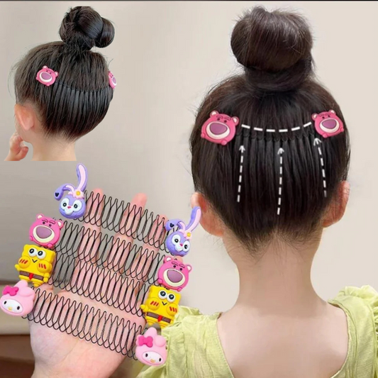 Set de 5 accesorii copiii pentru prinderea și fixarea părului