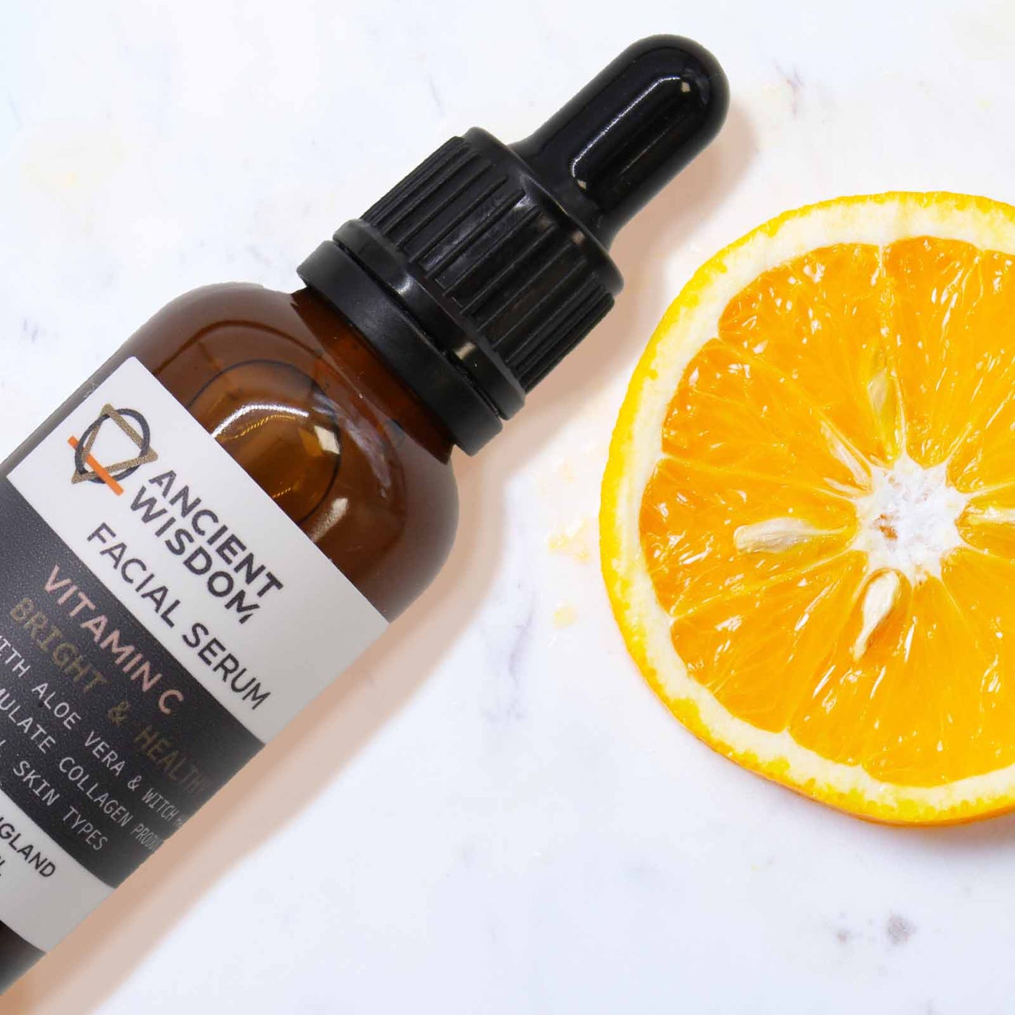 Ser Vitamina C Pură pentru Ten 30 ml – 100% Vegan cu Efect Instant