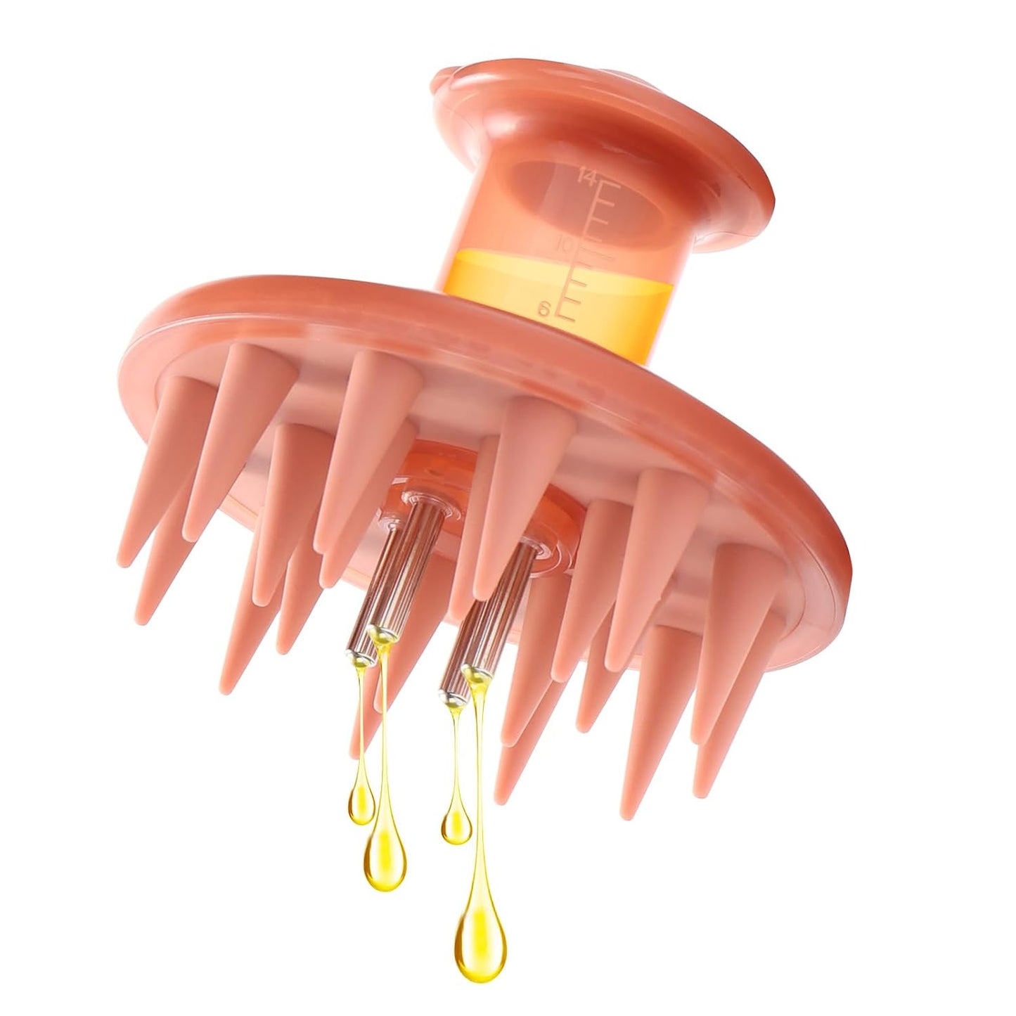 Perie pentru Masaj Scalp cu Aplicator de Ulei