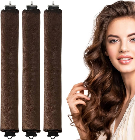 Pachet Promo – Set 3 Ondulatoare + Scrunchie + Perie din bambus