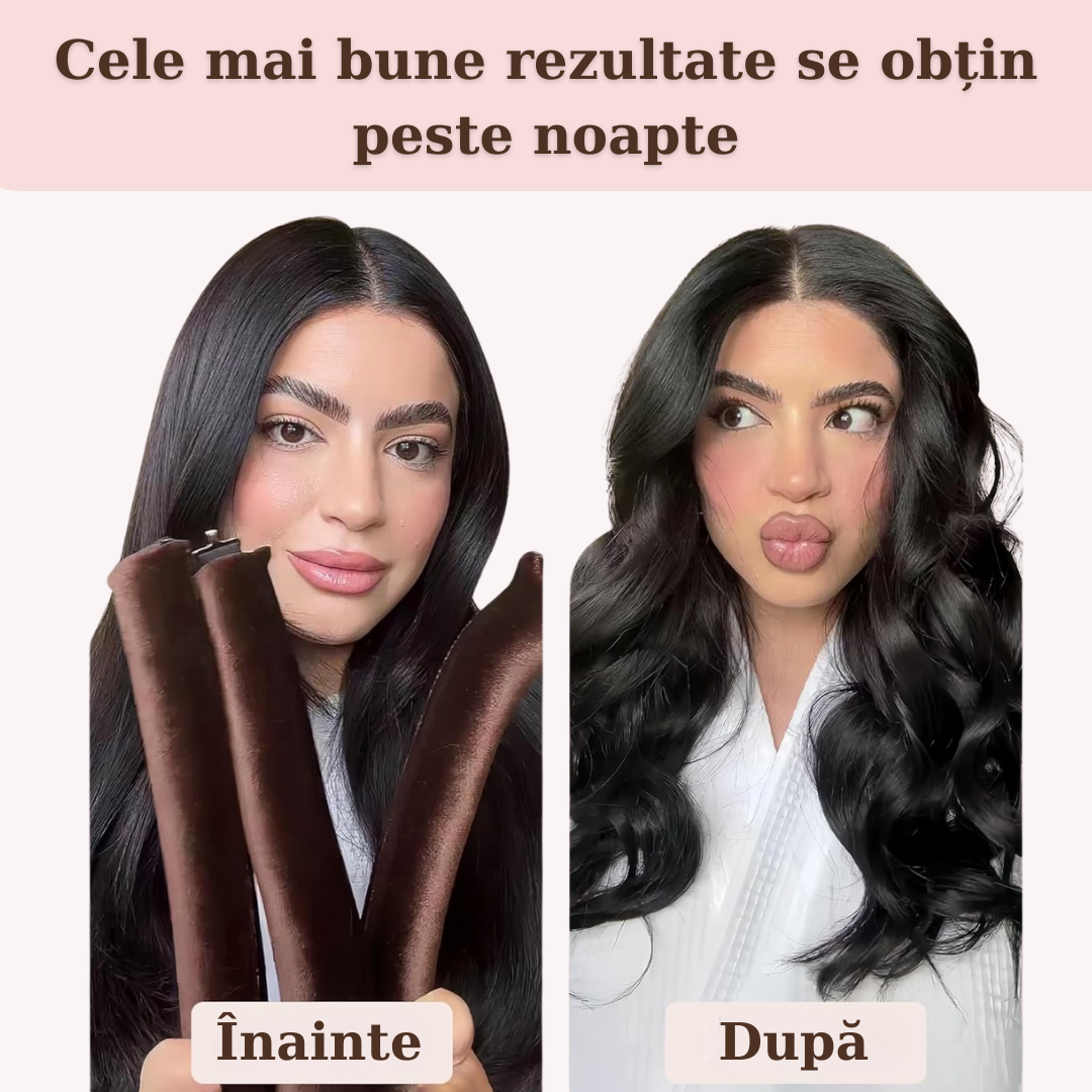 Set de 3 ondulatoare WOW fără căldură