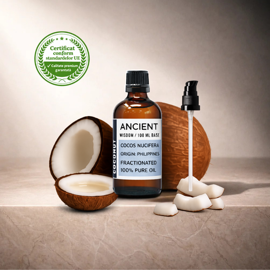 Ulei de Cocos 100% PUR- 100ml + Pipetă CADOU