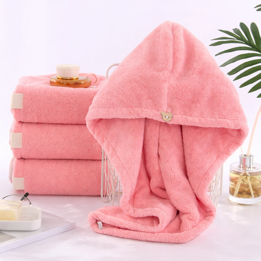 Prosop pentru păr din microfibră