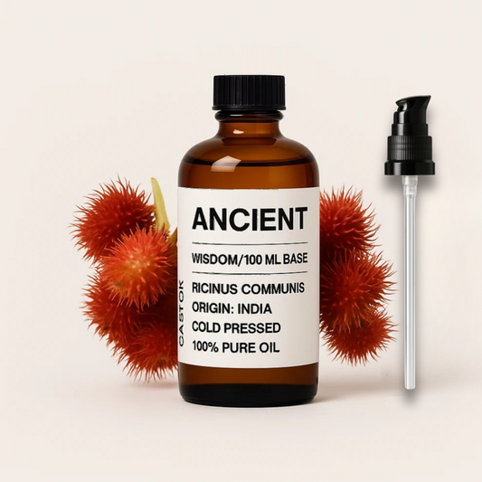 Ulei de Ricin 100% Presat la rece 100ML + Pipetă CADOU