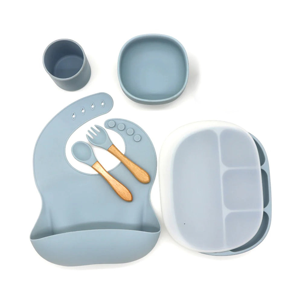 Set Diversificare Bebelusi 6 Piese, 6 Luni+, Silicon