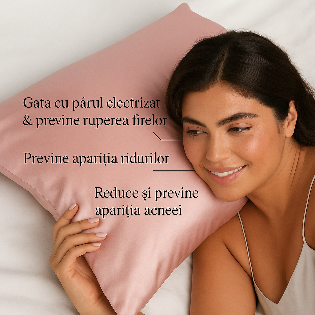 Set 2 Fețe de pernă din Satin