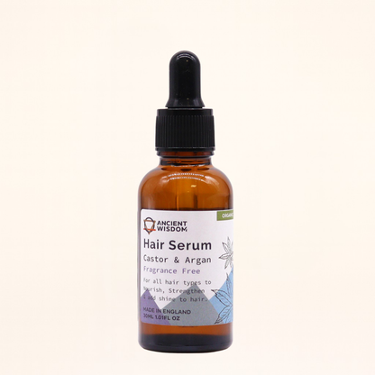 Serum Organic pentru lungime Păr - Neparfumat - 30ml