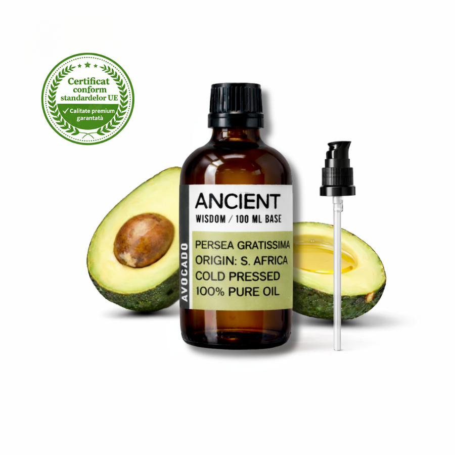 Ulei de Avocado 100% pur 100ml + Pipeta CADOU