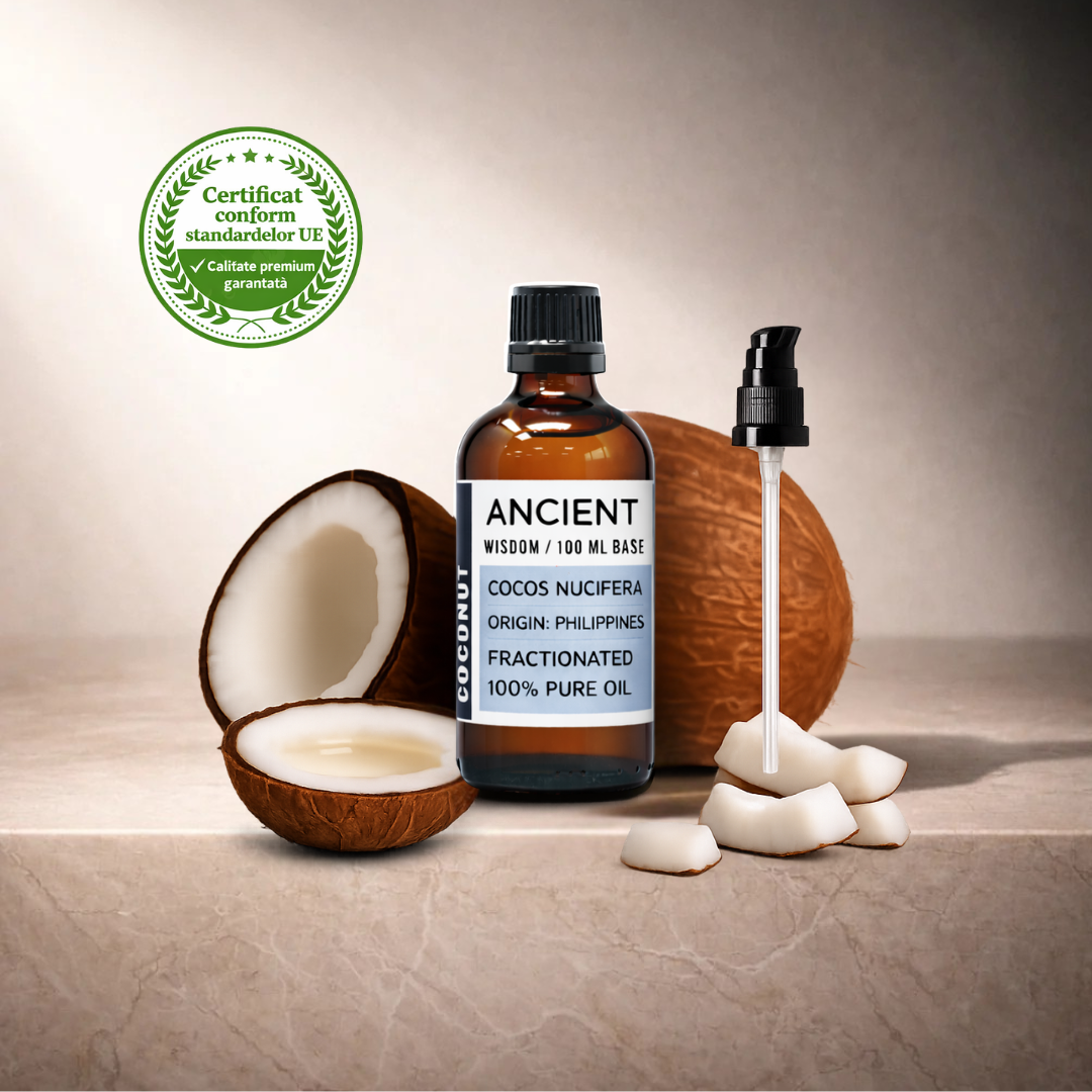 Ulei de Cocos 100% PUR- 100ml + Pipetă CADOU