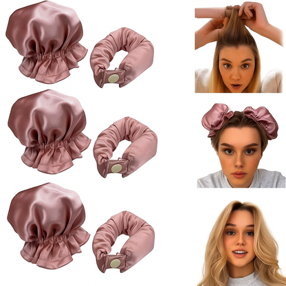 Set de 3 Heatless Curling Buns