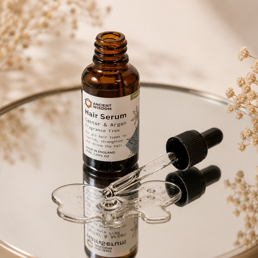 Serum Organic pentru lungime Păr - Neparfumat - 30ml