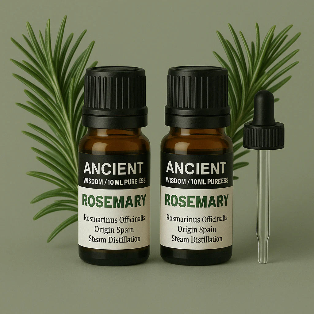 Pachet Promo Ritual Păr & Scalp – Perie + Ulei de Ricin + Ulei Rozmarin