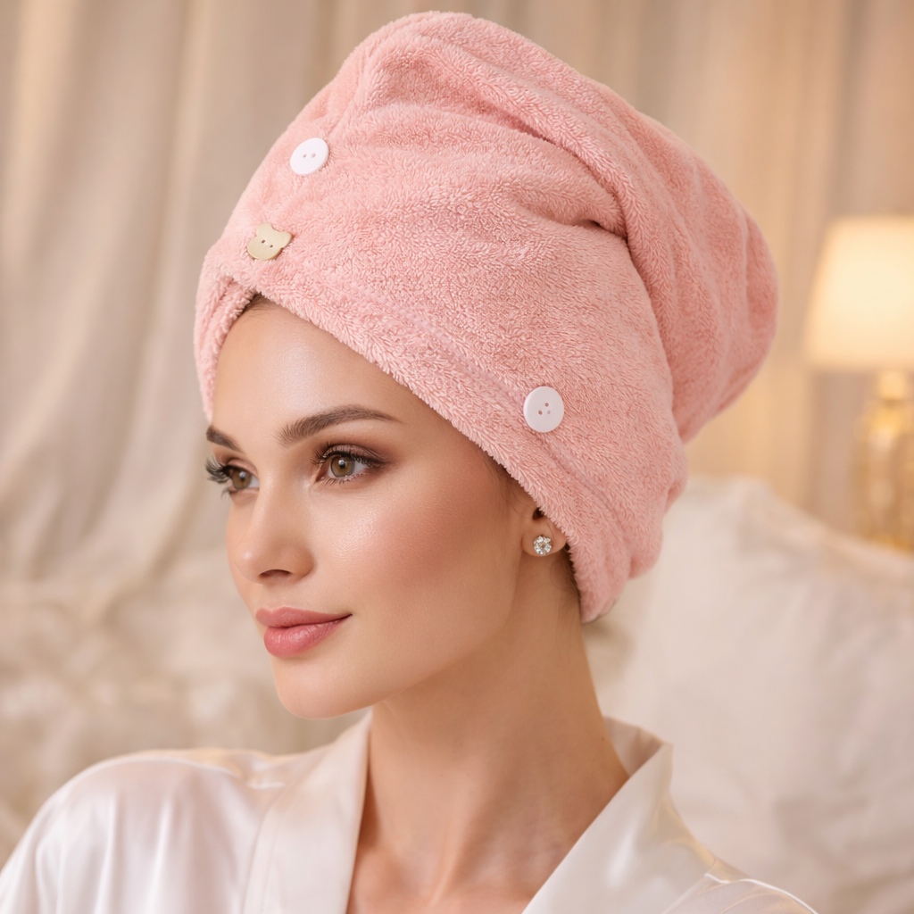 Prosop pentru păr din microfibră