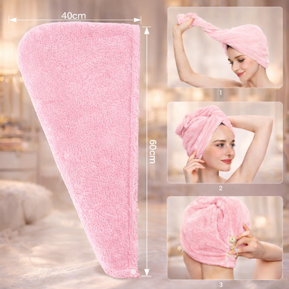 Prosop pentru păr din microfibră