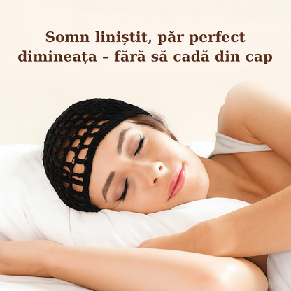 Plasă de Păr pentru Somn – Păr Drept și Mătăsos Dimineața