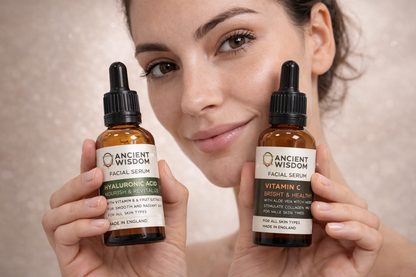 Rutină Anti-Riduri – Acid Hialuronic + Vitamina C