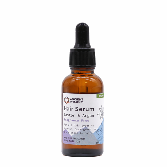 Serum Organic pentru lungime Păr - Neparfumat - 30ml