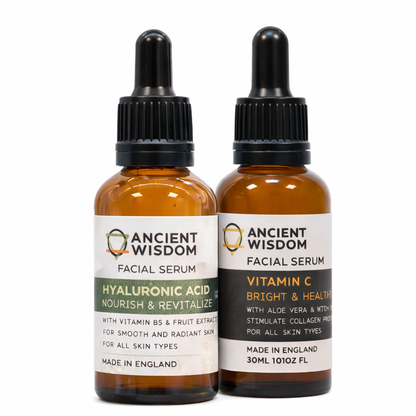 Rutină Anti-Riduri – Acid Hialuronic + Vitamina C